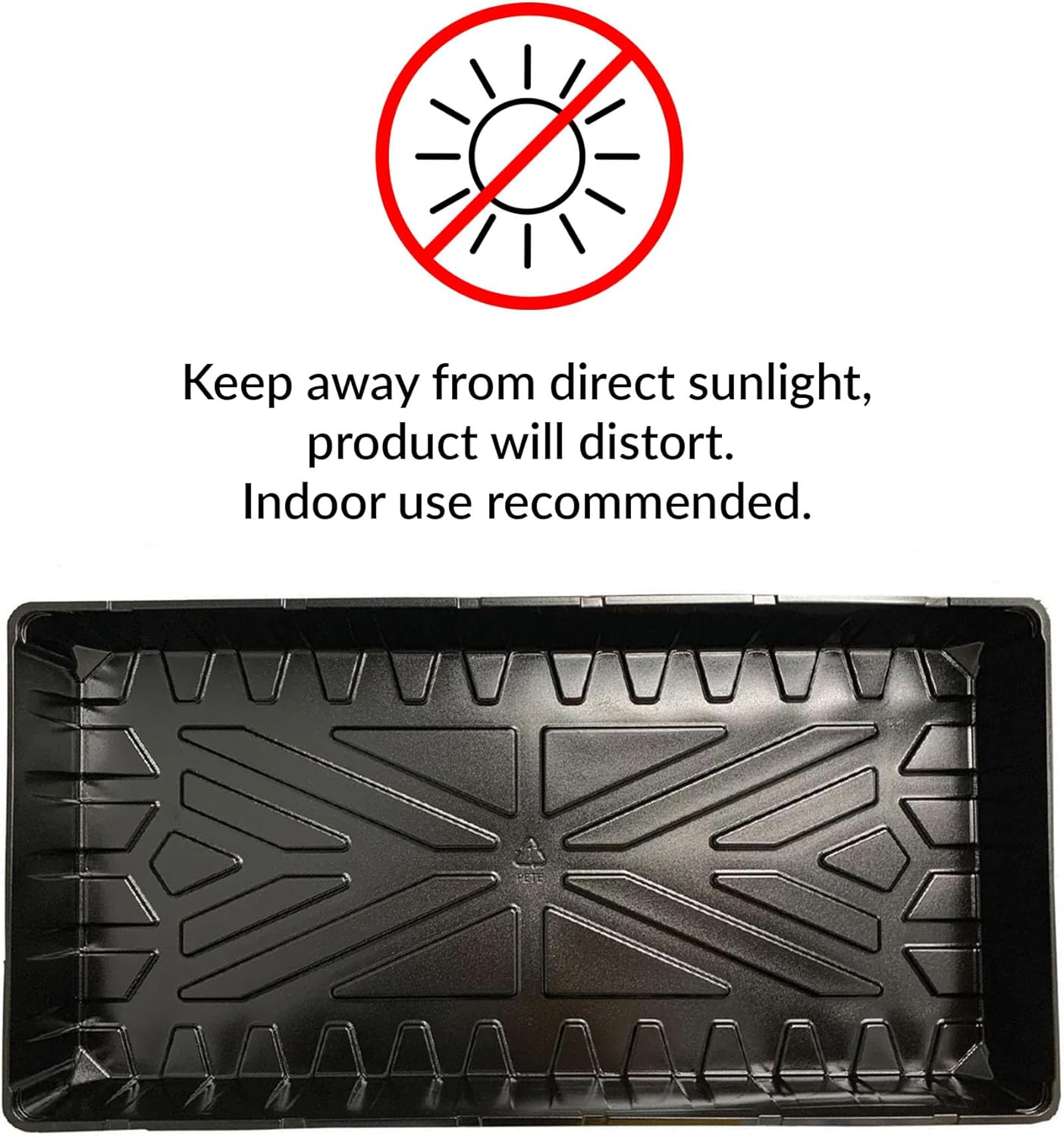 Jiffy Seed Starting Tray Seed Starter Kit with Humidity Dome - 10 Trays and Domes