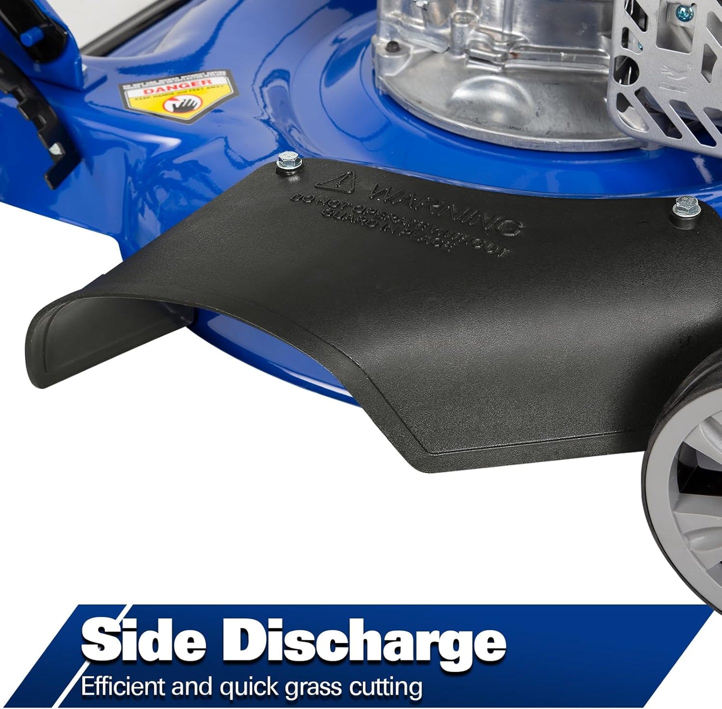 BILT HARD Gas Lawn Mower 20 inch, 144cc 4-Cycle OHV Engine Lawnmower, 8 Adjustable Cutting Heights Push Mowers for Lawn, Yard and Garden