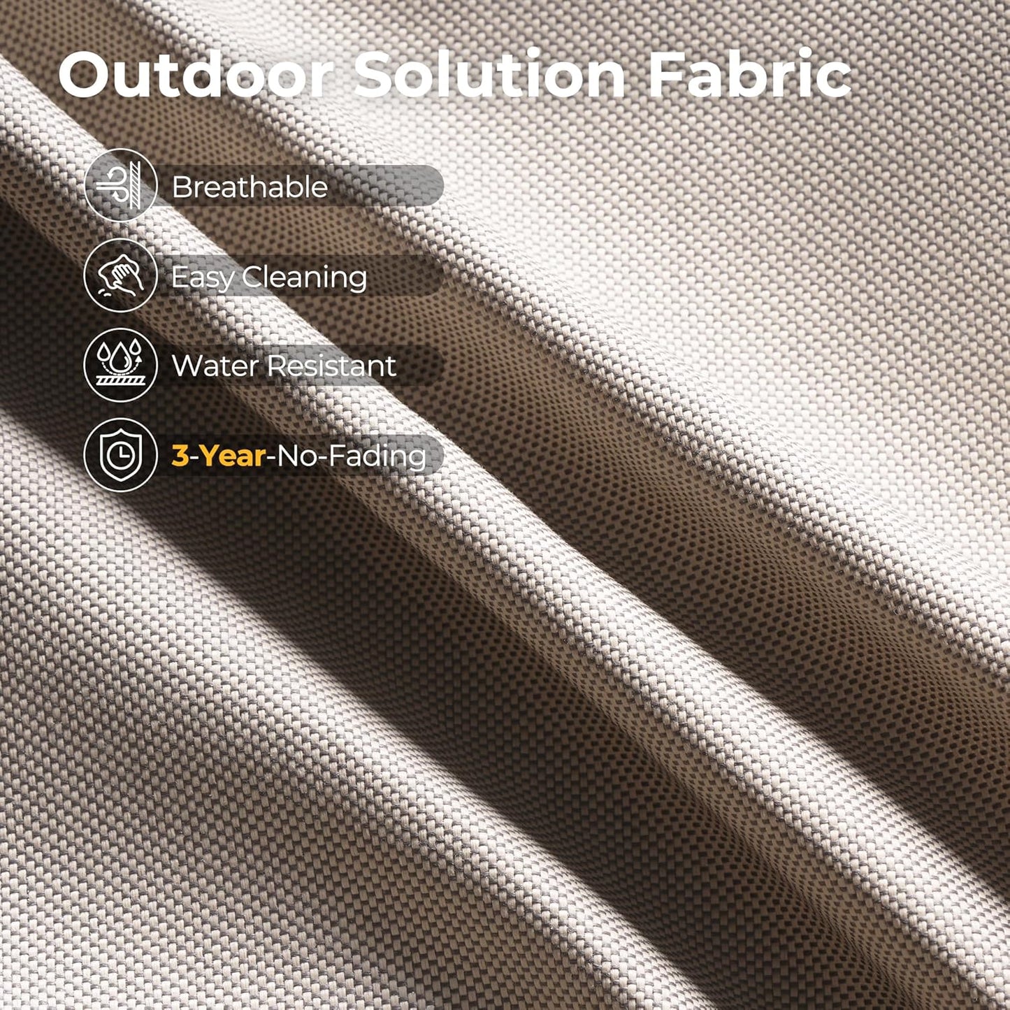 HOOOWOOO Outdoor Sectional Patio Furniture Set,9 Pieces Wicker Conversation Sets L Shaped Couch,Extra Deep Out Door Sofa Outside Furniture with Swivel Chairs,Beige