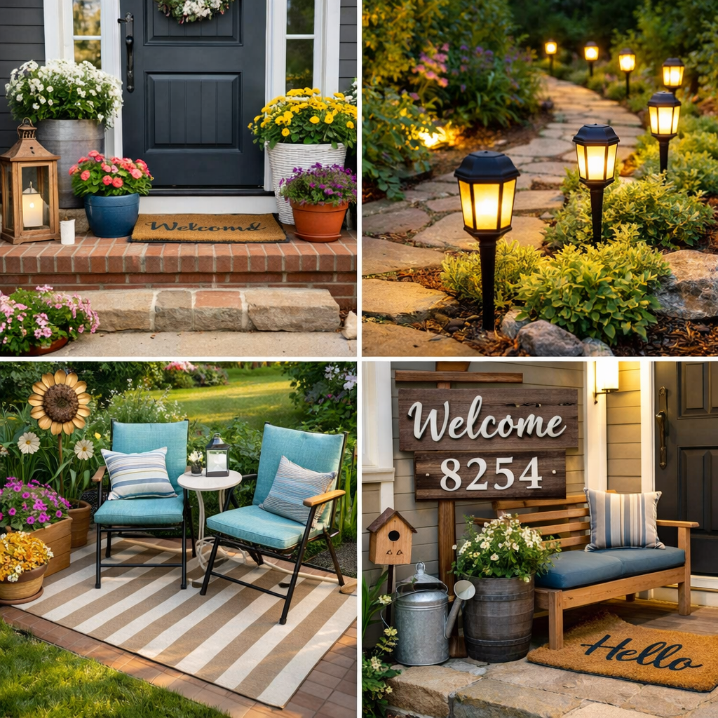 Affordable Outdoor Décor Ideas for Boosting Curb Appeal