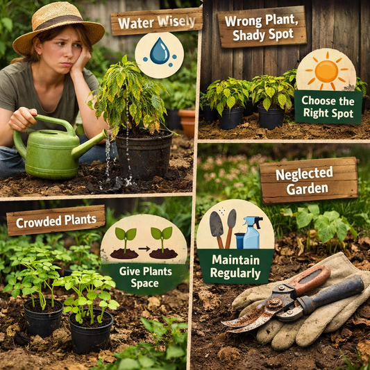 Beginner Gardening Mistakes and How to Avoid Them