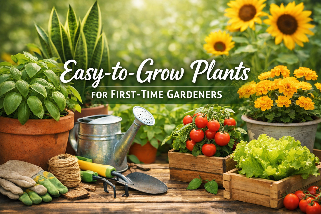 Easy-to-Grow Plants for First-Time Gardeners