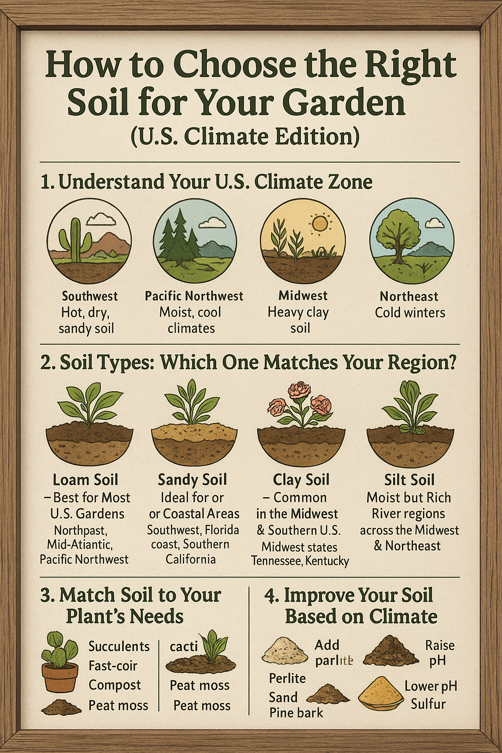 How to Choose the Right Soil for Your Garden (U.S. Climate Edition)