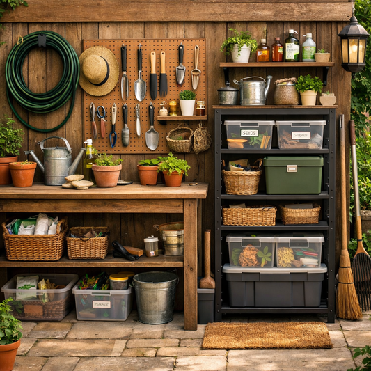 How to Create a Clutter-Free Outdoor Workspace