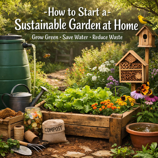 How to Start a Sustainable Garden at Home