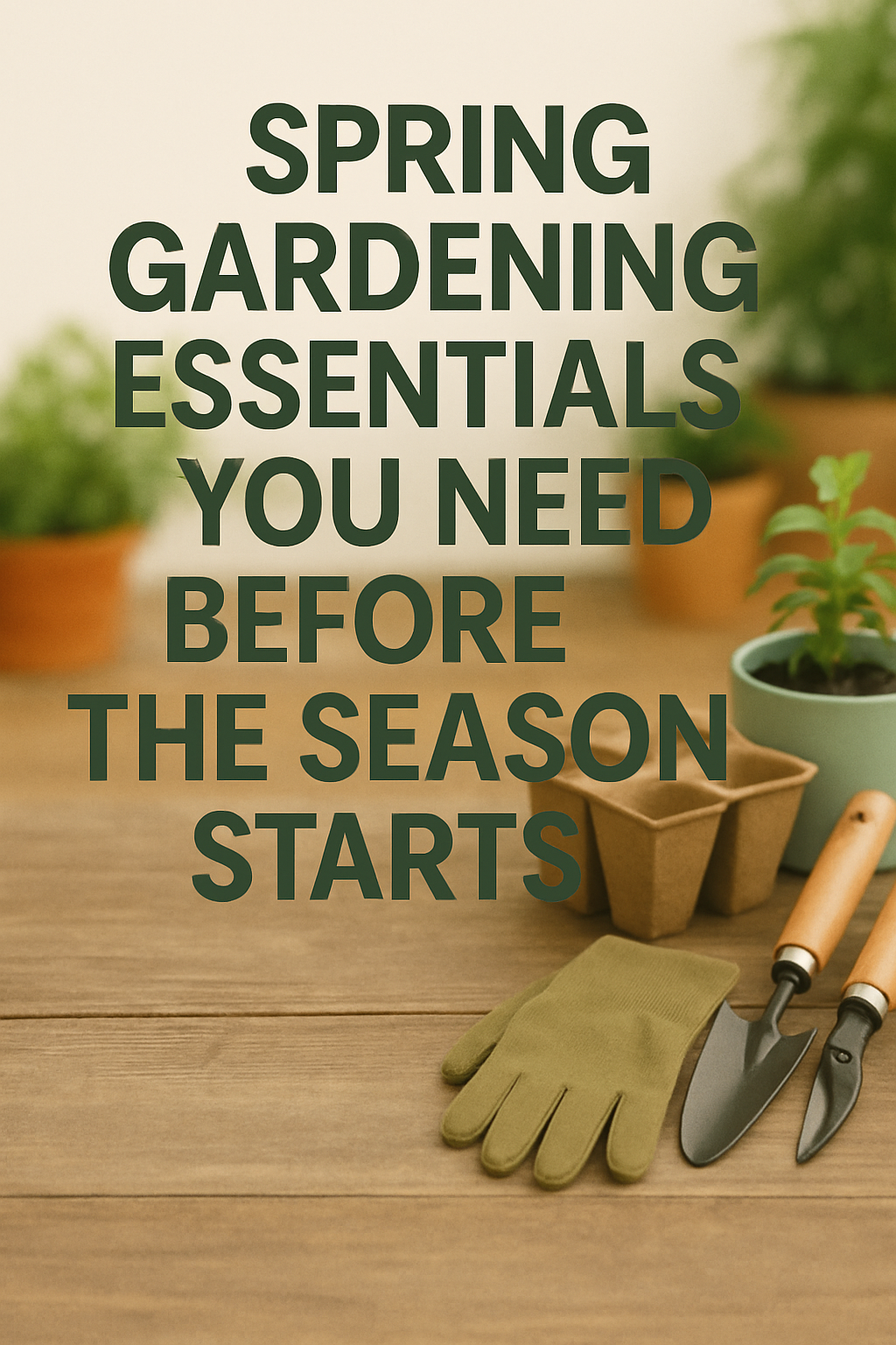 Spring Gardening Essentials You Need Before the Season Starts