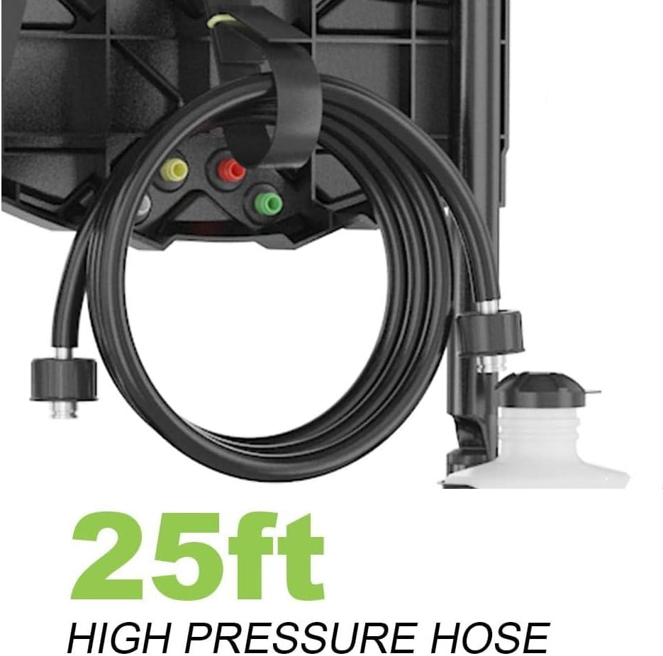 4200 PSI Gas Pressure Washer, 4.0 Max GPM 212CC 7HP Commercial Gas Power Washer, Spray Gun and Wand, 5 Nozzle Set, for Cars/Fences/Driveways/Homes/Patios/Furniture