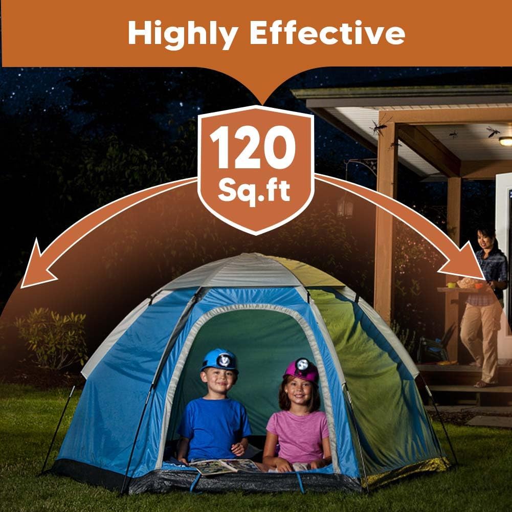 Mosquito Repellent Outdoor Patio, Mosquito Repellents Indoors, Natural Mosquito Repellent Balls, Mosquitoes Repellant for Yard/Camping, Mosquito Deterrent,120 ft² and 60-90 Days-12P
