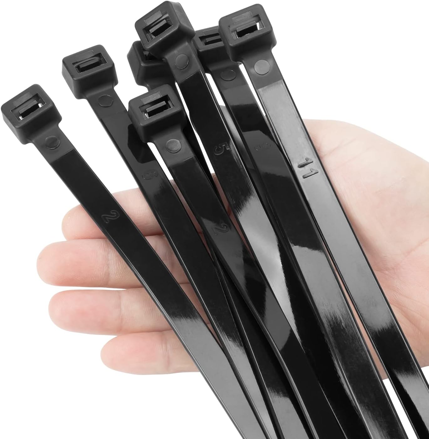 XINGO 36 inch Black Cable Zip Ties Heavy Duty 40 PCS, 250 LBS Ultra Strong Plastic Wire Ties, Large Cable Ties xtra Long Tie Wraps, Indoor and Outdoor UV Resistant