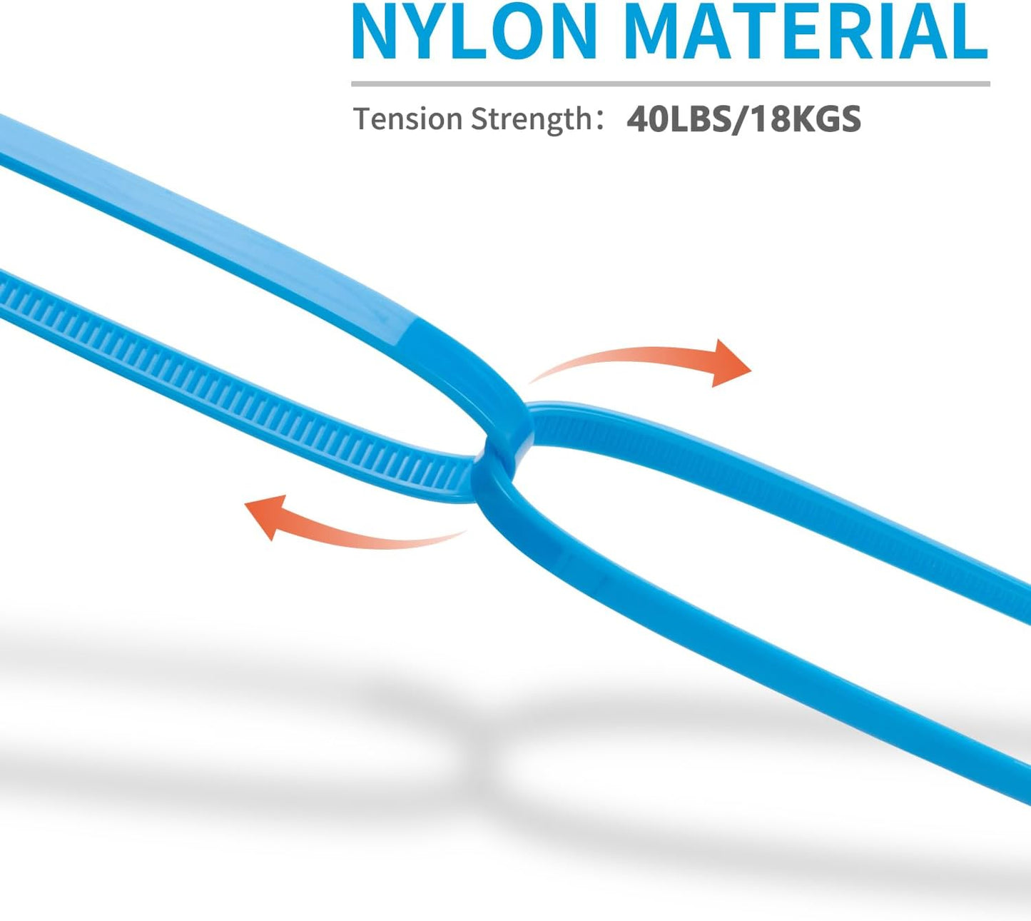 8 Inch Purple Zip Tie 1000 PCS, 40 Lbs - Small to Medium Zip Tie, Nylon PA66 UV Resistant Cable Tie Heavy Duty for Indoor and Outdoor Use - Ideal for bundling and securing objects