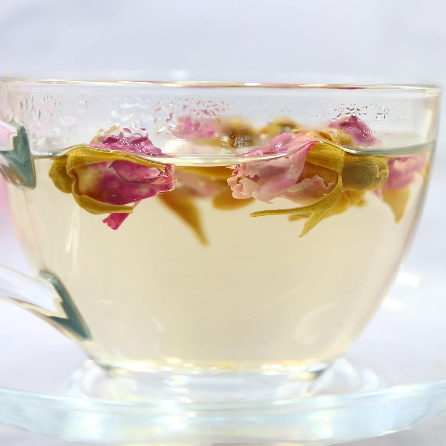 FullChea - 100% Pure Natural Dried Rose Buds - 4oz/114g - Premium Food-grade Fragrant Rosebuds Dried Flowers - Perfect Choice For Rose Tea, Baking, Crafting, Soap Making