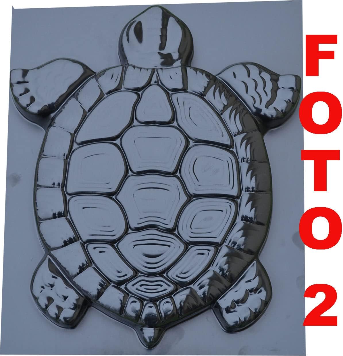 SvitMolds Mold DIY Turtle Shape Stepping Stone Mold Turtle Decorative Stepping Stone Mould Concrete Cement Mould DIY Personalized Manual Garden Lawn Pathmate Paving Pavement Paver (S02)
