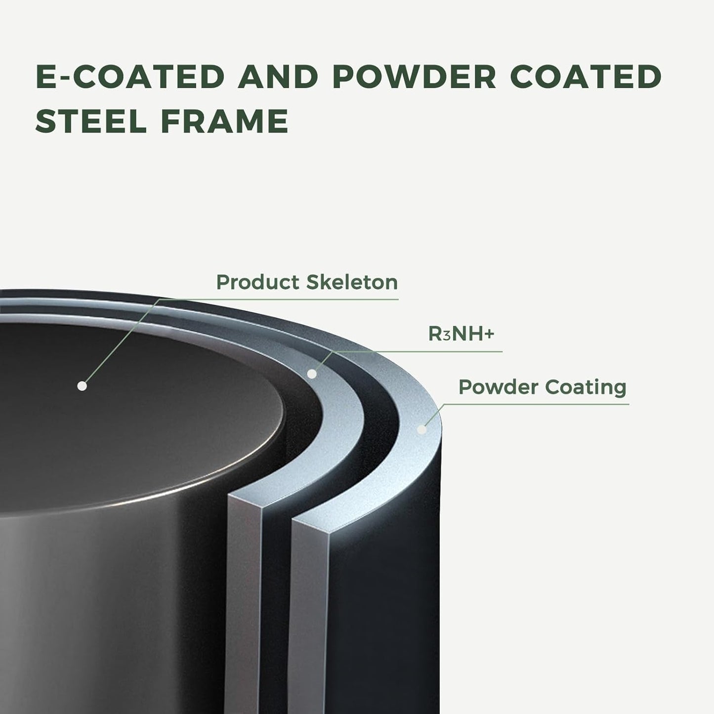 Grand patio 50" Outdoor Bench Garden Bench with Armrests Bench for Outdoors Lawn Yard Porch Lake Shore