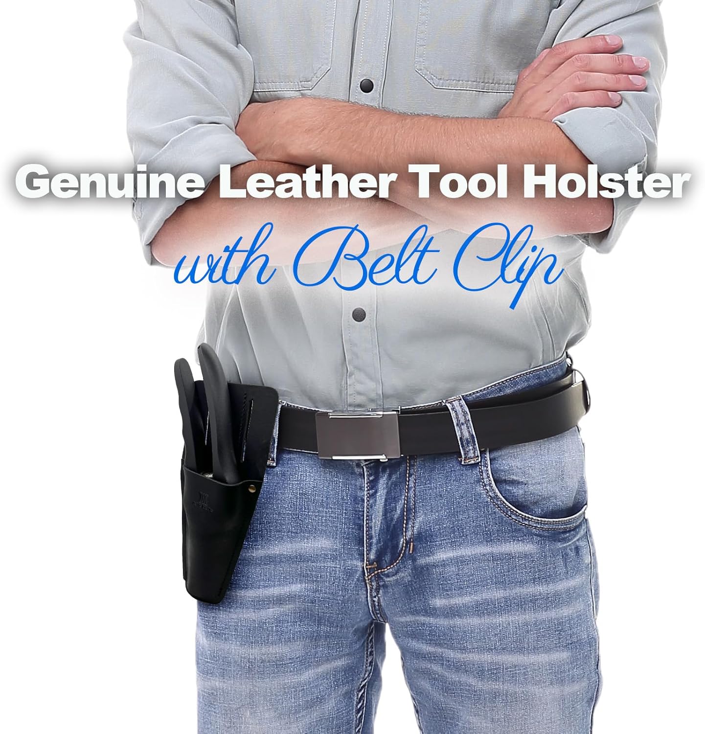 Garden Leather Pruner Sheath,Tool Holster for Gardening Pruning Shears,Durable Scissor Protector Cover