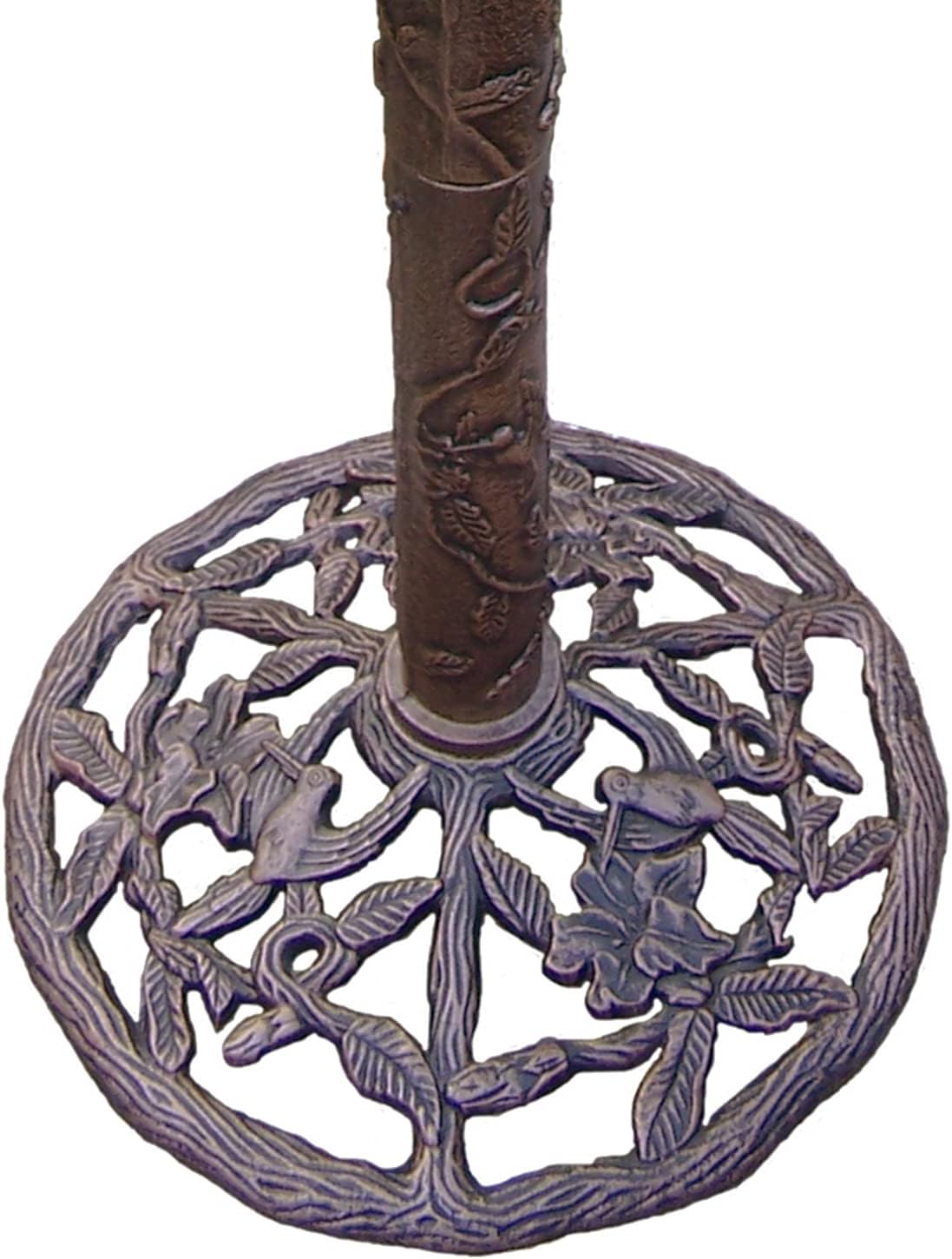 Oakland Living Hummingbird Bird Bath, Antique Bronze