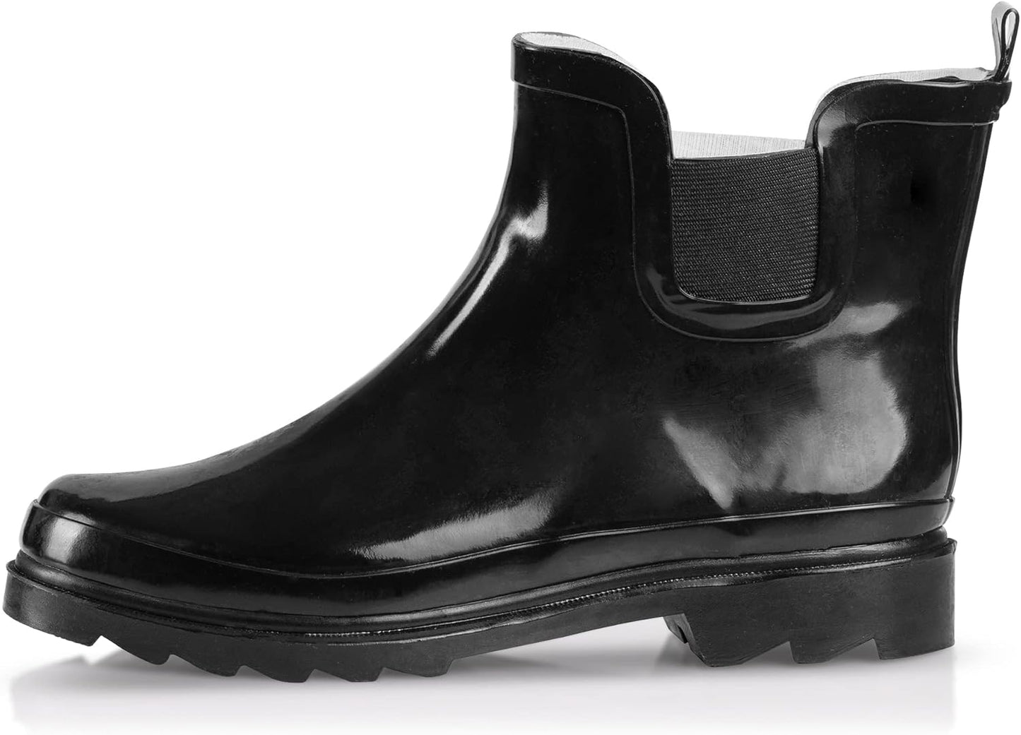 NORTY - Womens Ankle Rain Boots - Ladies Waterproof Winter Spring Garden Boot runs ½ size large