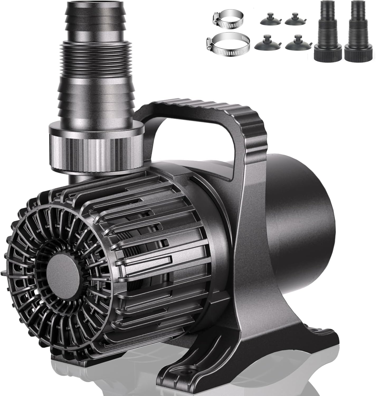 WaterRebirth (3200GPH-175W,UL listed) High Flow Large Fountain Submersible Water Pond Sump Pump Aquarium Electric Waterfall Pump Outdoor PS-3200