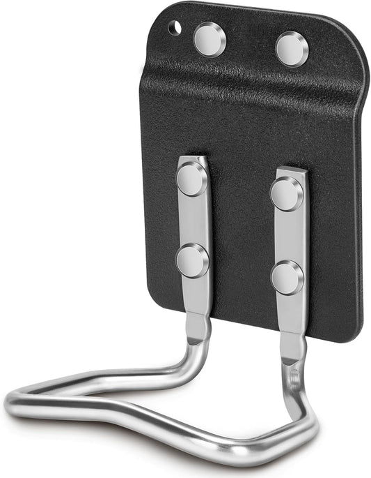 Hammer Holder for Belt, Hammer Holster Metal Crafted Suitable for Work Belts Construction Craftsman Carpenter Electrician Garden