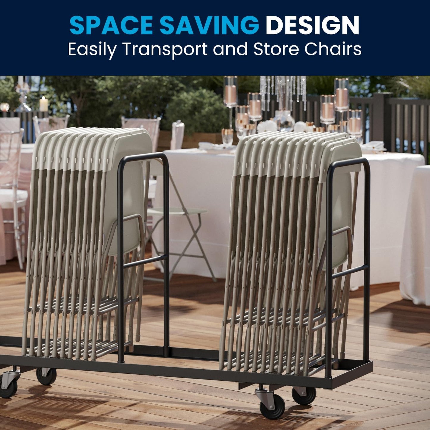 Flash Furniture Hercules Series Plastic Folding Chair - Beige - 6 Pack 650LB Weight Capacity Comfortable Event Chair-Lightweight Folding Chair