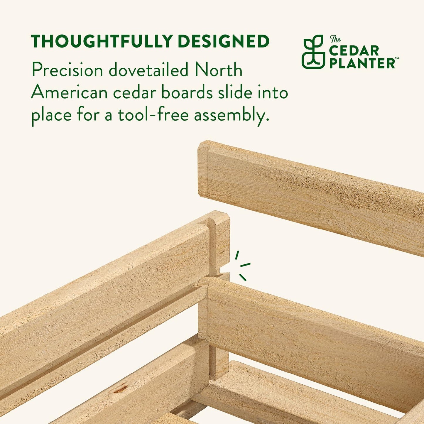 Greenes Fence Cedar Wood Planter Box with Wall Mount Brackets, 32" x 11" x 7" - Made in USA with North American Cedar