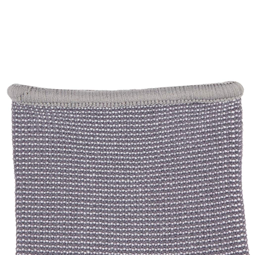 Amazon Basics Micro-Foam Nitrile Coated Work Gloves, Nylon Liner Fiber, Touch Screen, Grey, Size 6/XS, 12-Pair