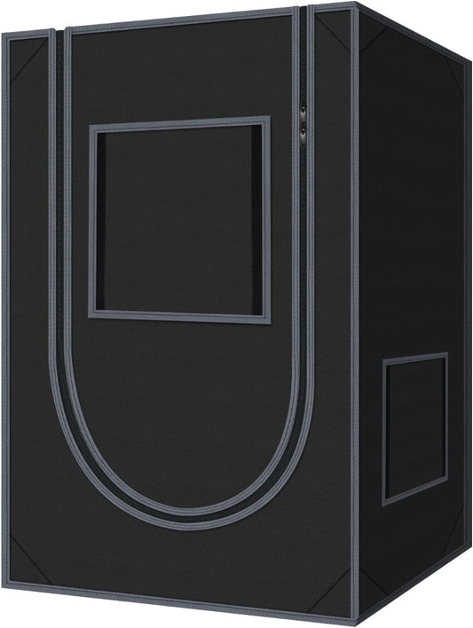 Grow Tent, 18"x18"x32"Grow Tent, Indoor Growing Tent with Observation Windows, Lightproof Tent with Floor Tray, Mylar Hydroponic Tent