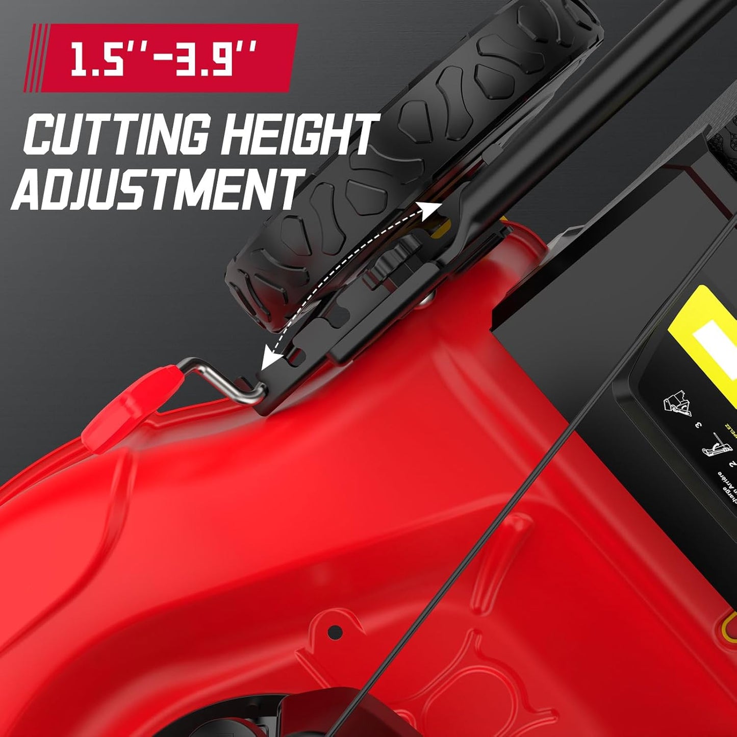 PowerSmart 21" Gas Lawn Mower with 140cc B&S E550 Engine, 3-in-1 with Bagging, High Wheels, Lightweight and Easy Assembly, Cordless Push Lawn Mowers for Garden Yard