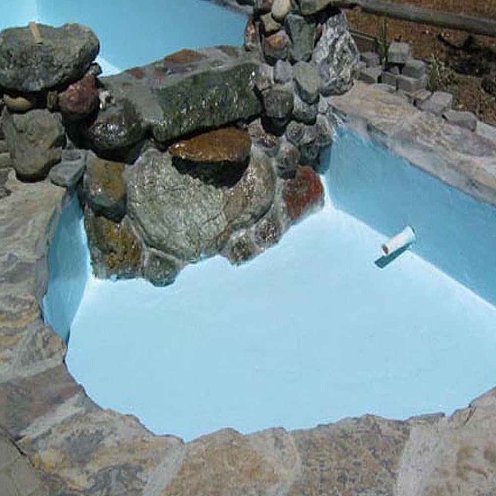 Pond Armor SKU-WHITE-3GA Non-Toxic Pond Shield Epoxy Paint, 3-Gallon, White