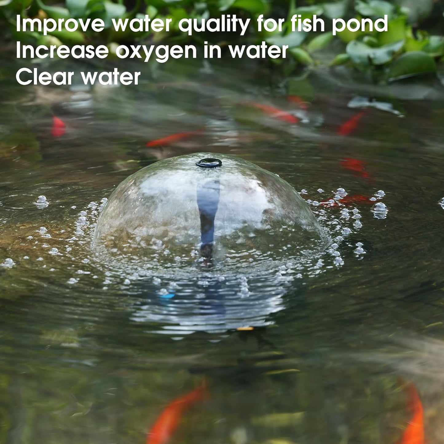 NFESOLAR Solar Water Fountain Kit, Pond Filter with 20W Solar Panel, 120 GPH Solar Water Pump, 4 Sprayers for Outdoor Pond 120-300 Gallons, Fish Tank and Garden Water Features N3212