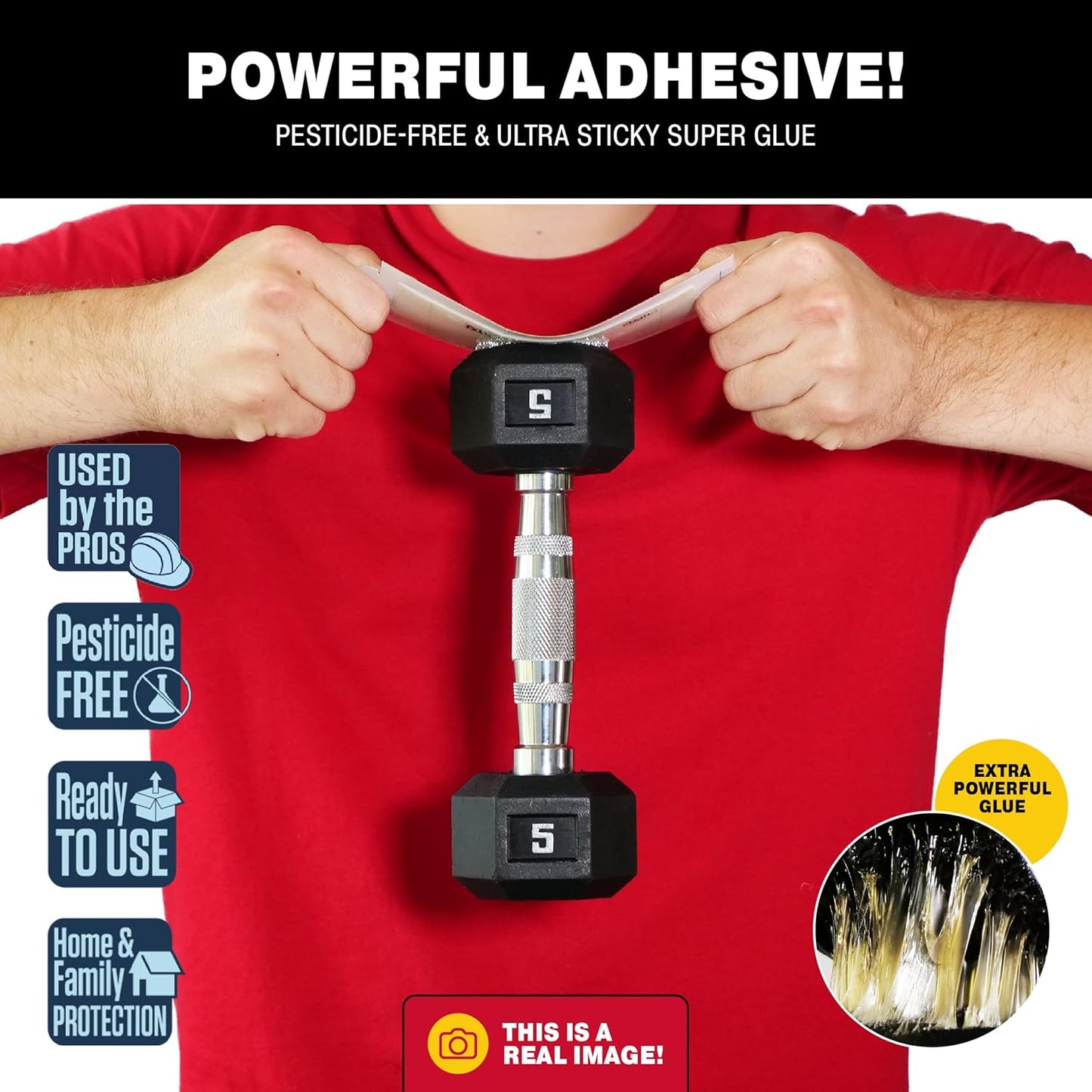 Catchmaster Mouse and Insect Glue Boards, 75-Pack Mouse Traps Indoor for Home, Sticky Pest Control Adhesive for Catching Bugs, Rats & Rodents, Bulk Glue Traps