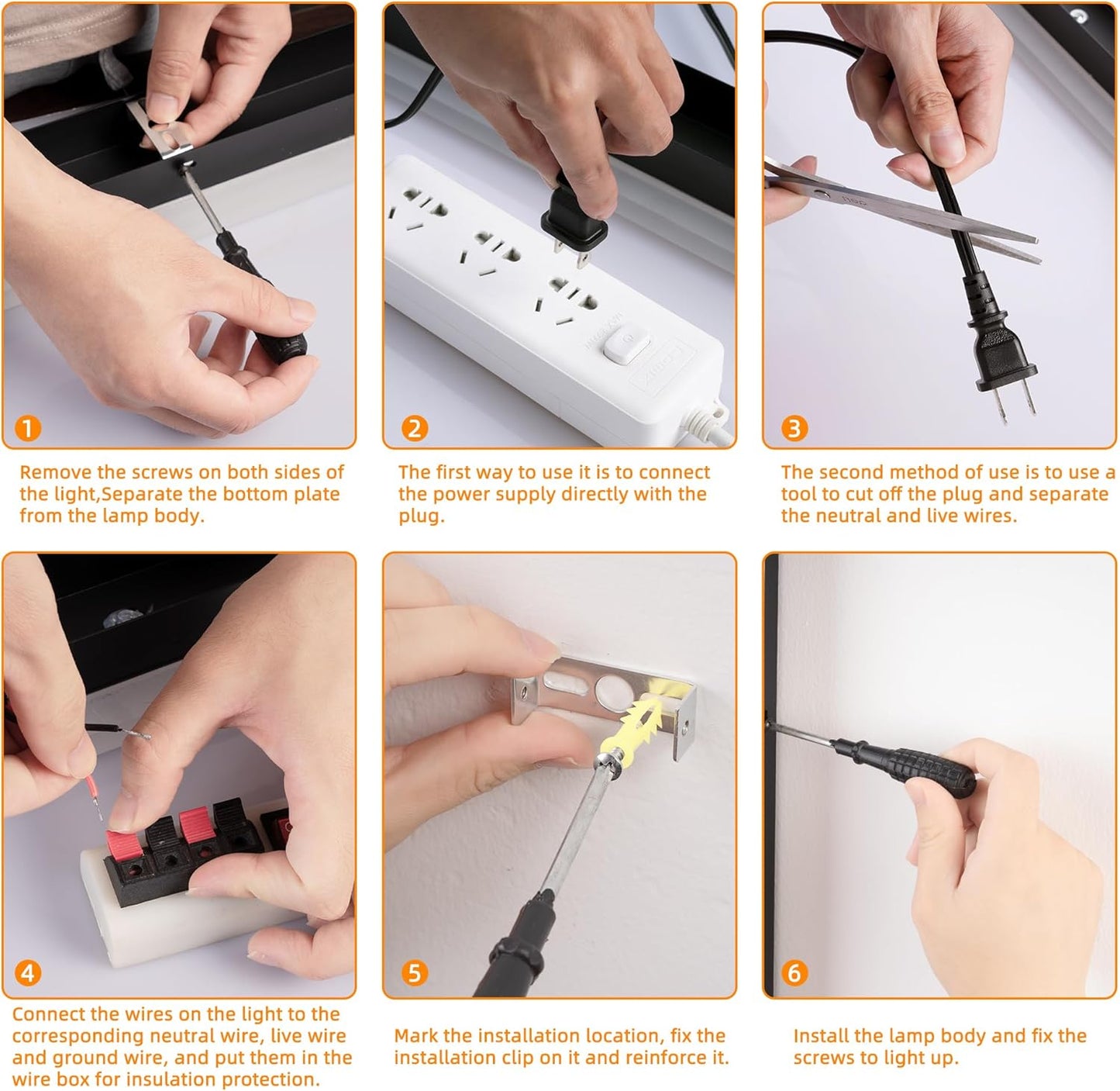 Modern Outdoor Wall Lights, 2 Pack Long Wall Sconce, Lighting Fixtures Long Wall Light 24w Waterproof Ip65 Black Exterior Sconce Led Linear Light for Garage, Patio (2pack-black, 40inch)