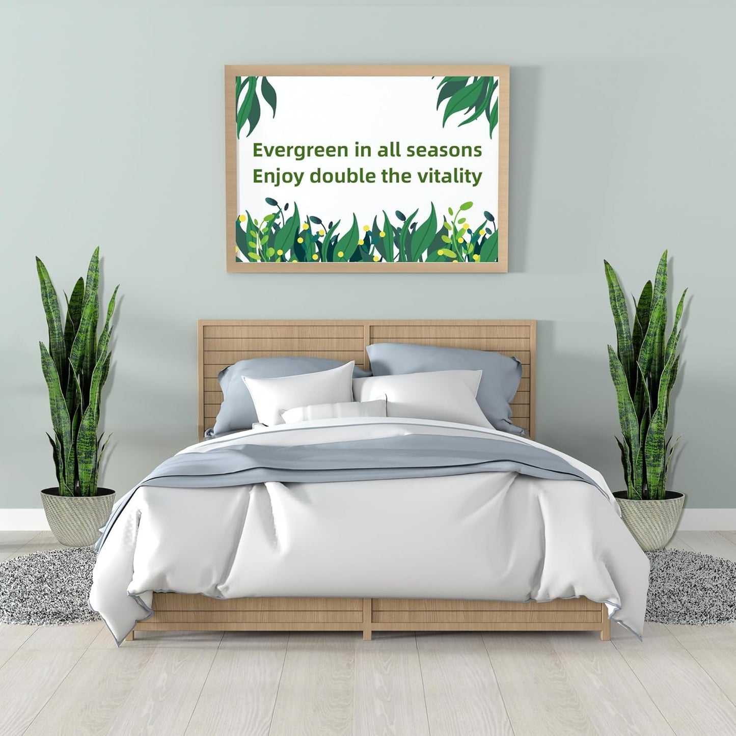 KOL 3ft 2-Pack Artificial Snake Plant - 32 Thick Lifelike Leaves, Faux Silk Sansevieria for Indoor Home & Garden Decor, 35in Potted Fake Mother-in-Law's Tongue Plants, Green