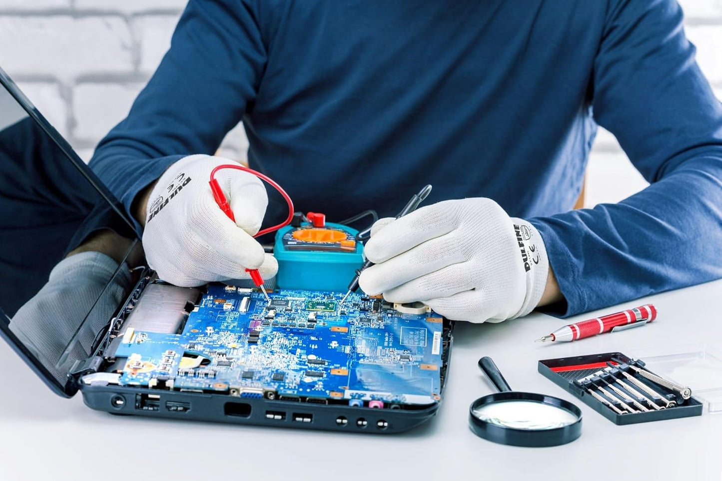 Safety Work Gloves PU Coated-12 Pairs,White Seamless Knit Glove with Polyurethane Coated Smooth Grip on Palm & Fingers, for Men and Women, Ideal for General Duty Work (XX-Large)